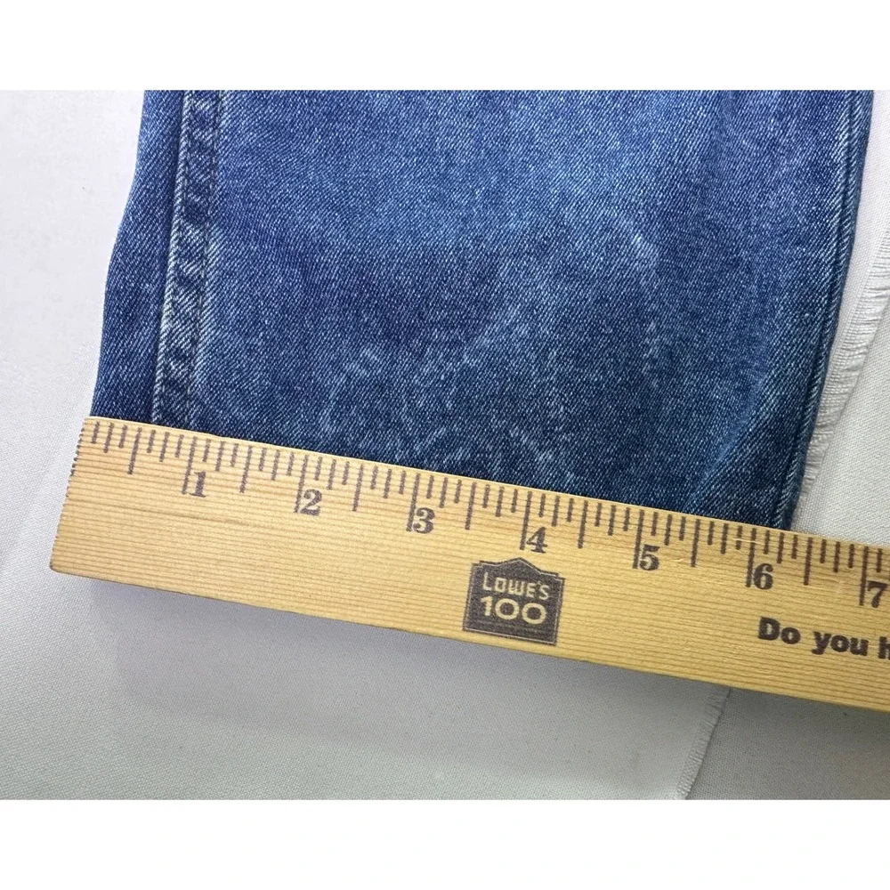 Beverly Hills Polo Club Men's Jeans Blue Acid Wash‎ Whiskered Straight Leg 38x30